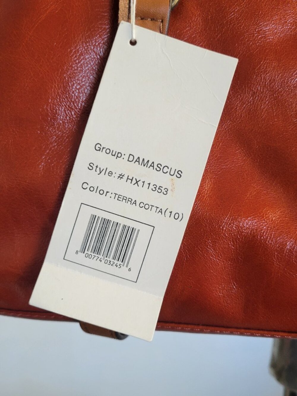 CLEARANCE - HYPE Genuine Leather Large Brown Glazed Tassel Shoulder Bag - NWT - Picture 8 of 16